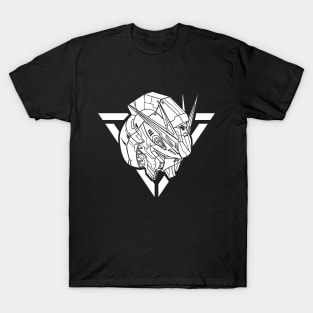 Gundam NU RX93 White T-Shirt